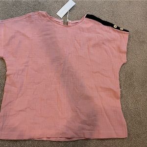 Girls Pink T-Shirt, Size 12